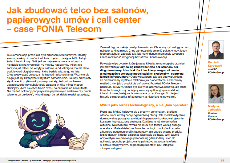 Jak zmienia się rynek telekomunikacyjny i jaką rolę mogą odegrać w nim cyfrowi operatorzy? 🚀
